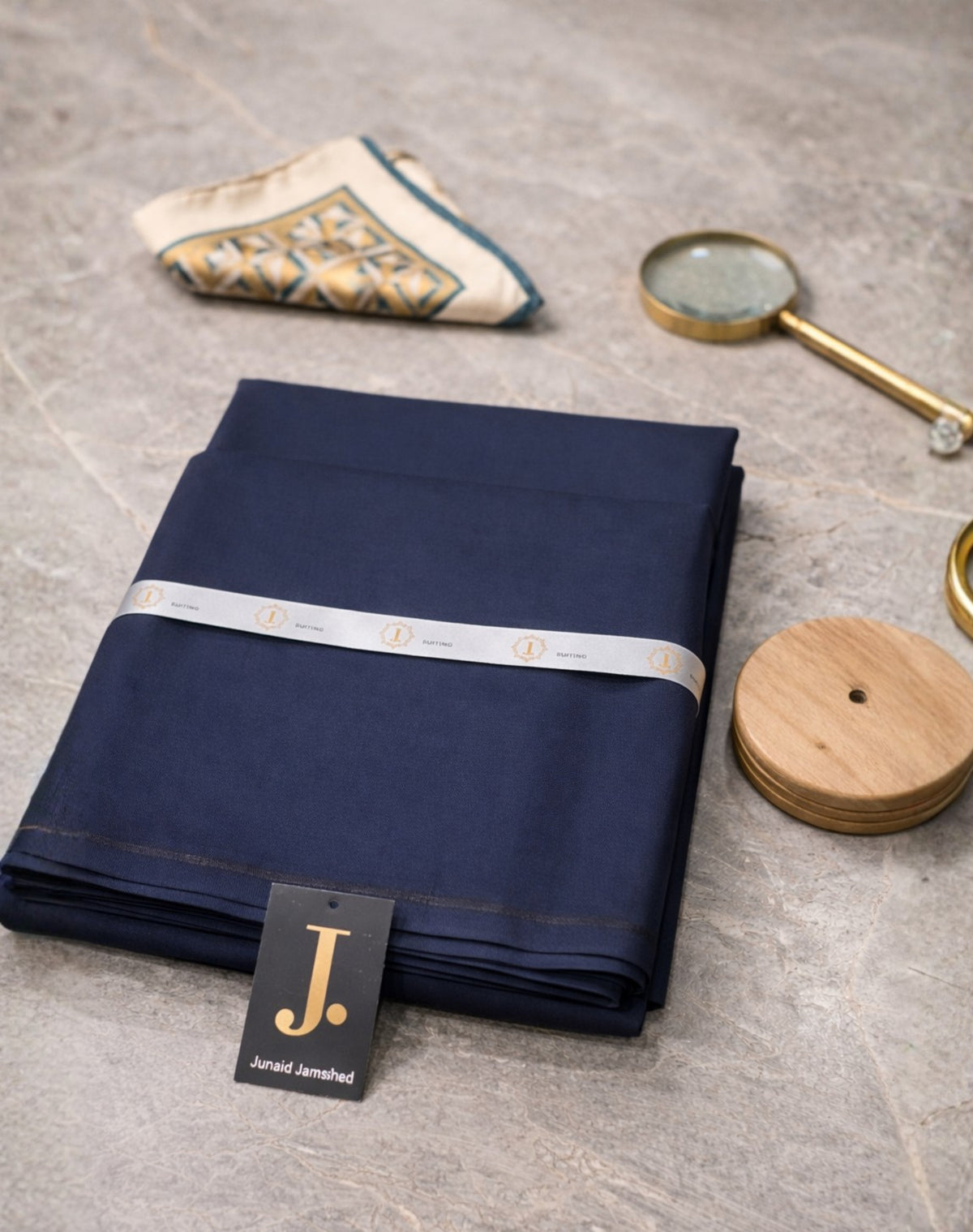 Shalwar Kameez - Navy Blue Plain - Wash & Wear