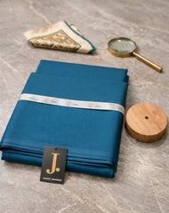 Shalwar Kameez - Marled Blue Plain - Wash & Wear